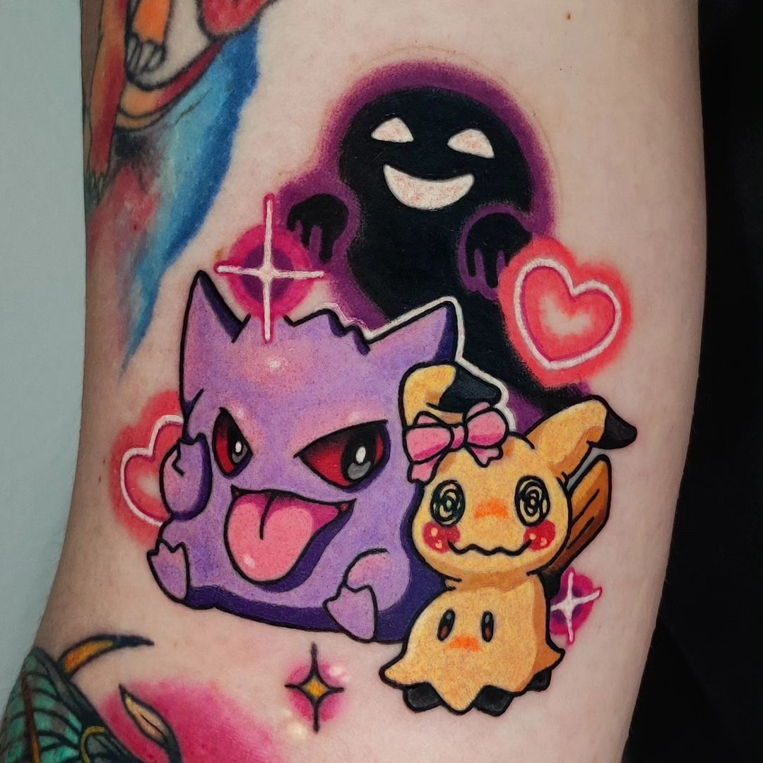 Tatouage par Kawaii Anime Tattoos