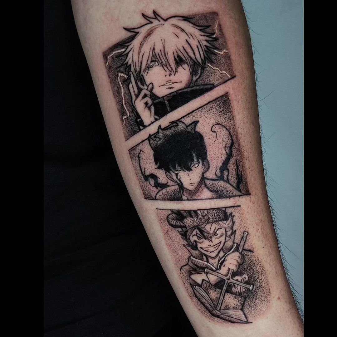 Tatouage par Kawaii Anime Tattoos