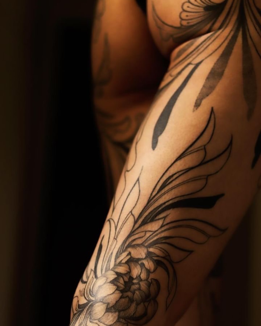 Tatouage par Emmanuelle Martos