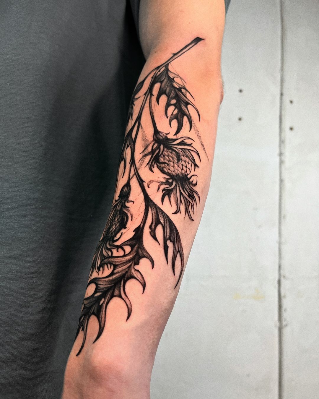 Tatouage par NEBEL Berlin