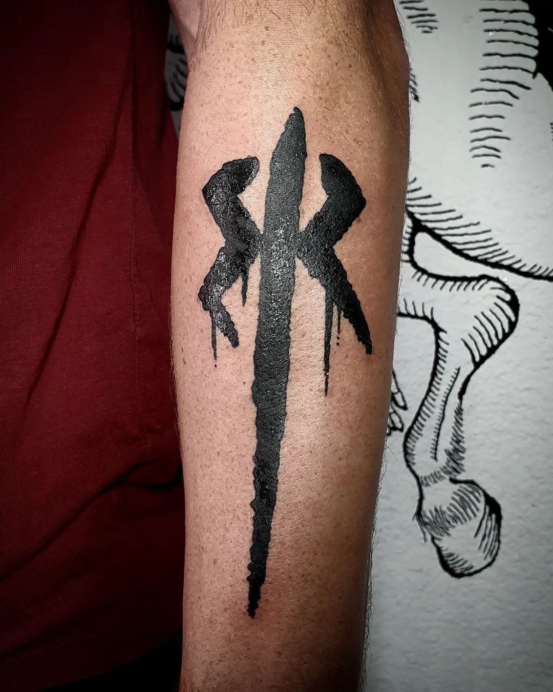 Tatouage par Quentin Sveol'nac