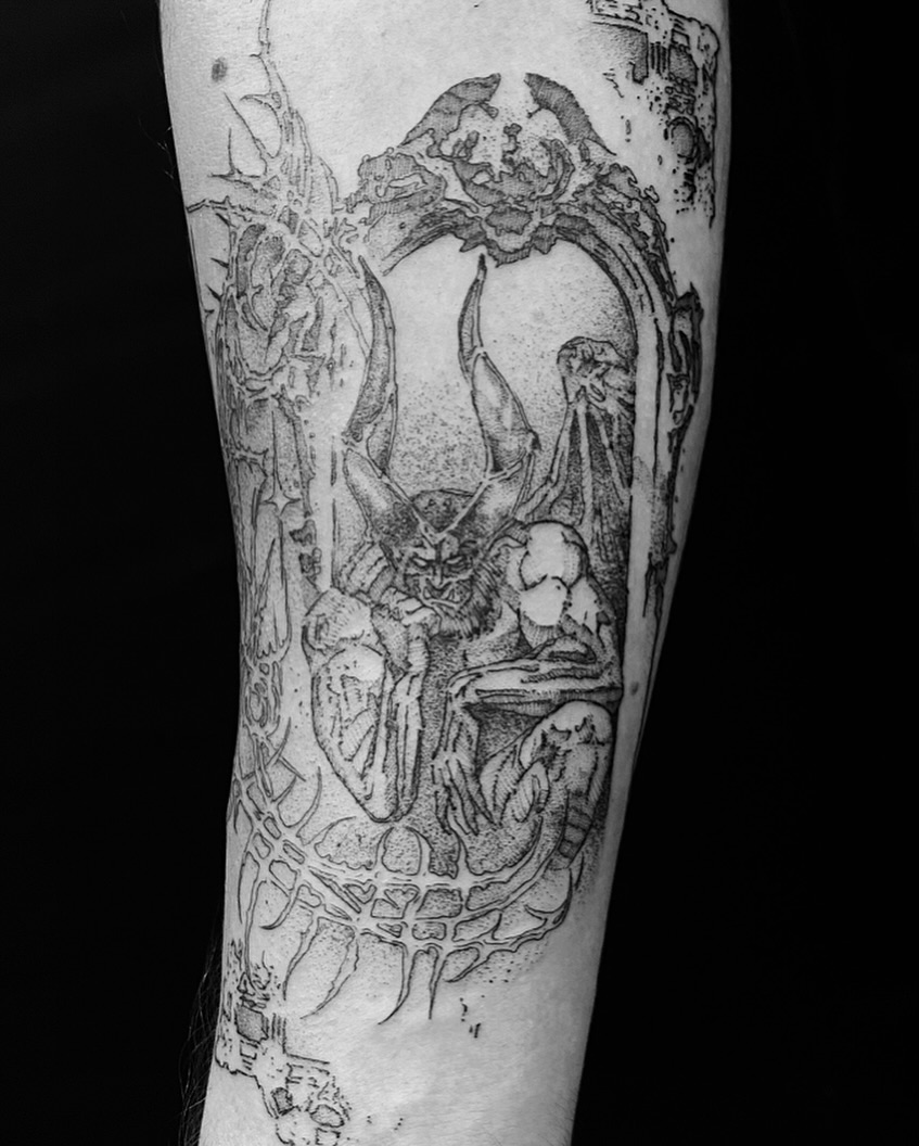 Travail de Neal Panda Tattoo