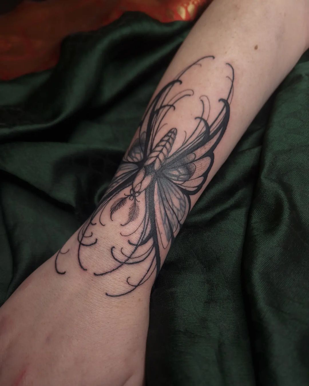 Tatouage par Julie Marie Gene