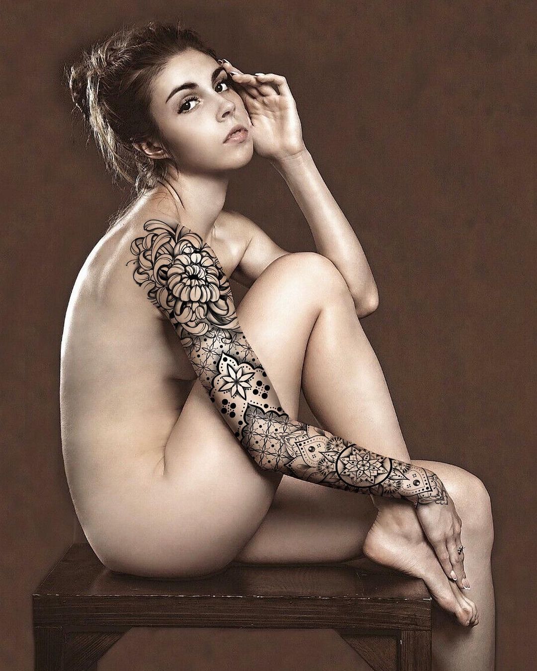 Tatouage par Lina Aboussid