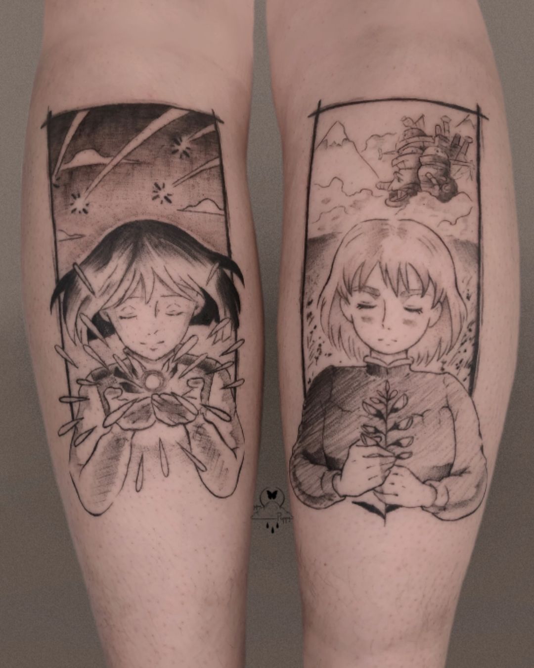 Tatouage par Poppy Tatouage Manga Anime Tatouage Illustratif