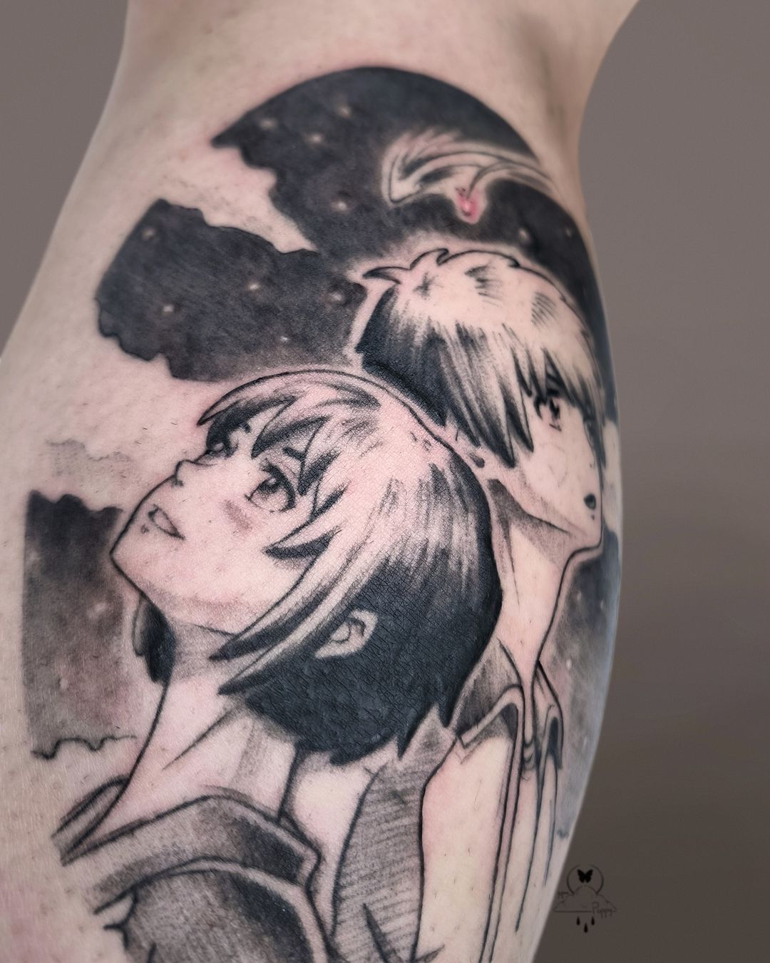 Portfolio de Poppy Tatouage Manga Anime Tatouage Illustratif