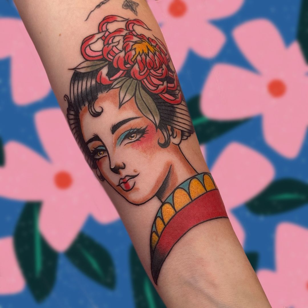 Tatouage par Opisthia