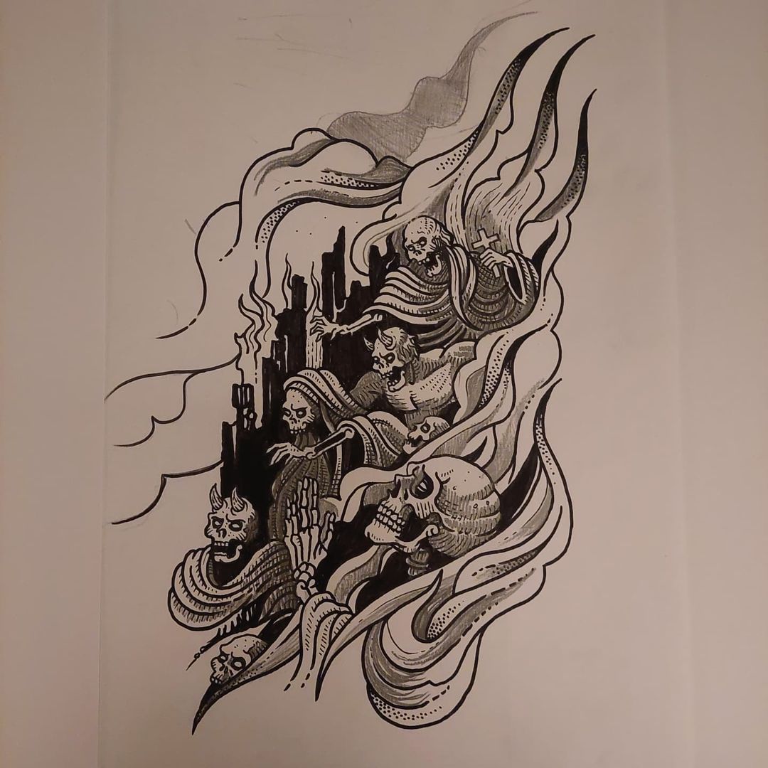 Tatouage par Docteur Gibstache