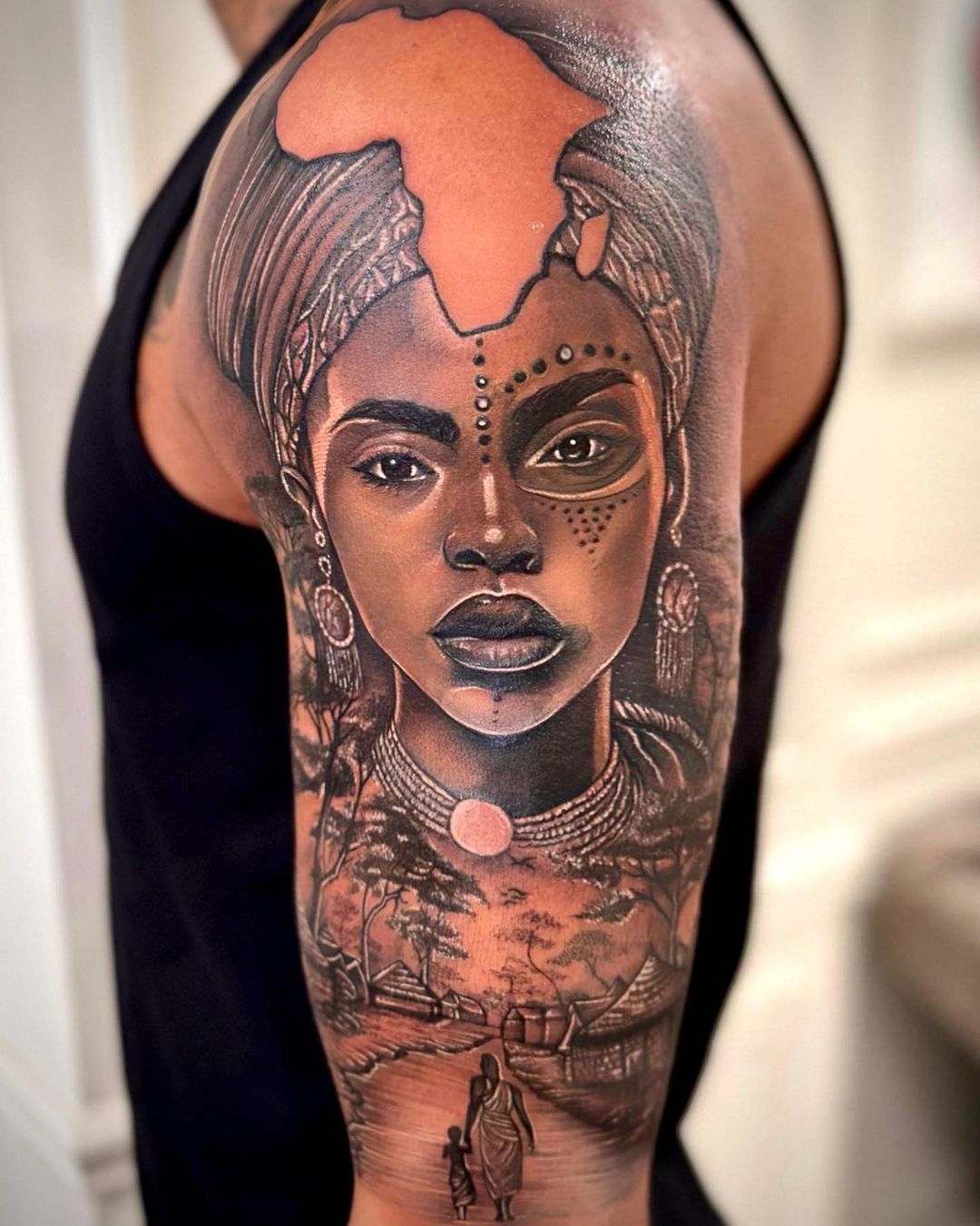 Tatouage par Tony Lespert