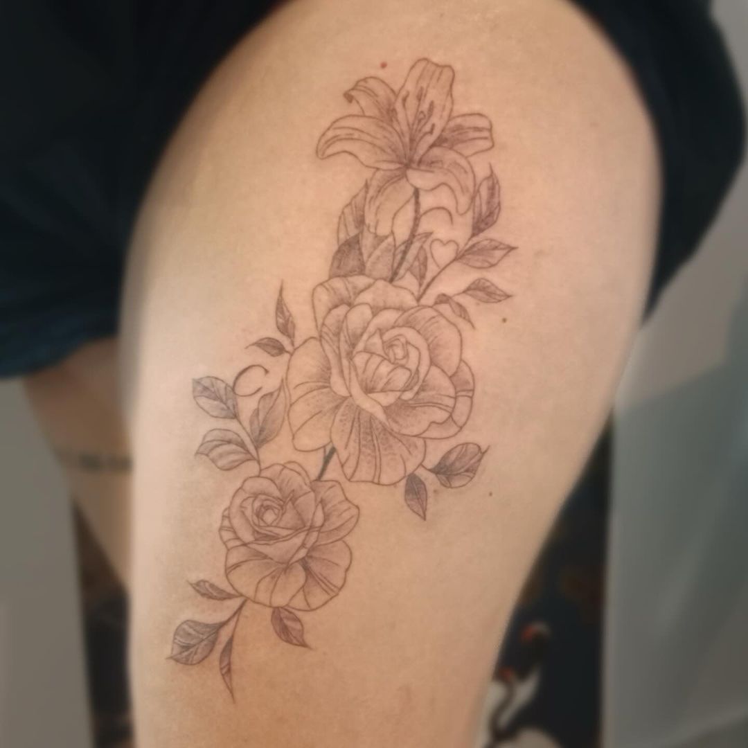 Tatouage par Léane Goachet